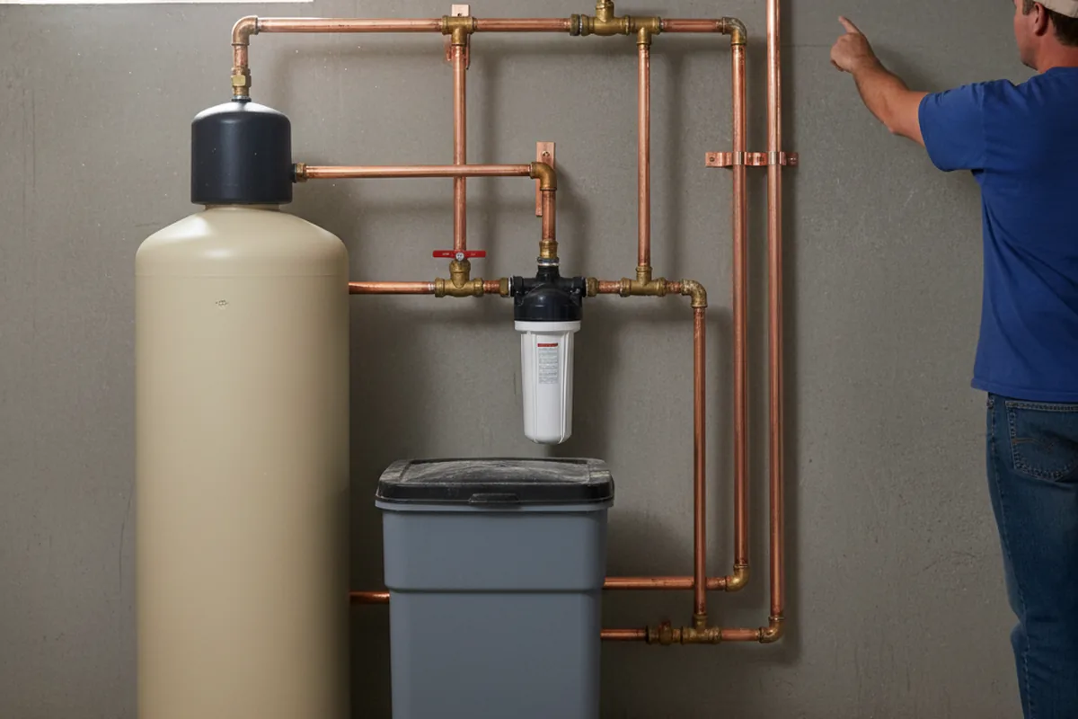Whole-house water treatment system installed in Westphalia